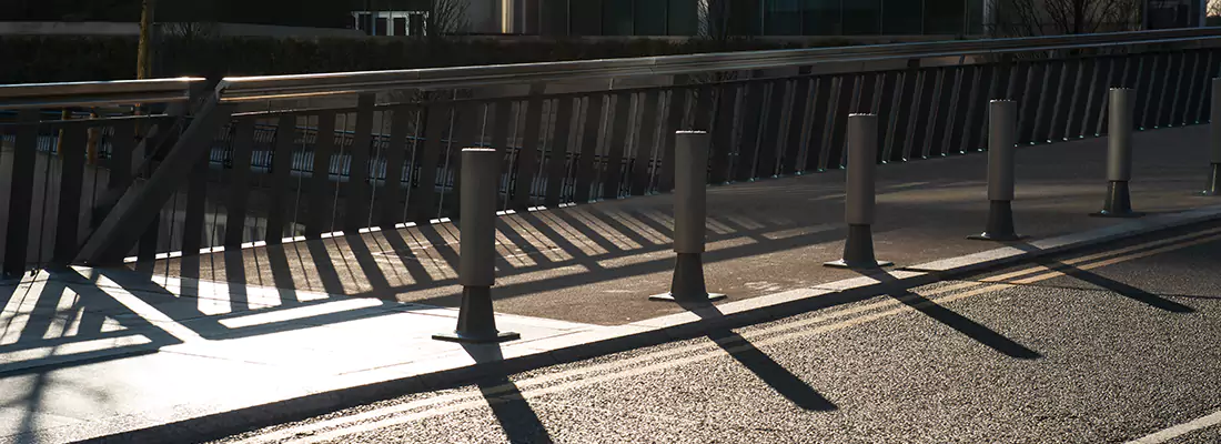 Car Bollard Installation for Parking Lots, Driveways in Lakeside, FL