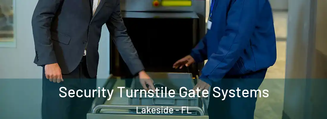 Security Turnstile Gate Systems Lakeside - FL
